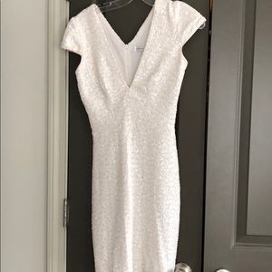 Dress the Population sequin mini dress